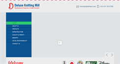 Desktop Screenshot of deluxeknittingmill.com